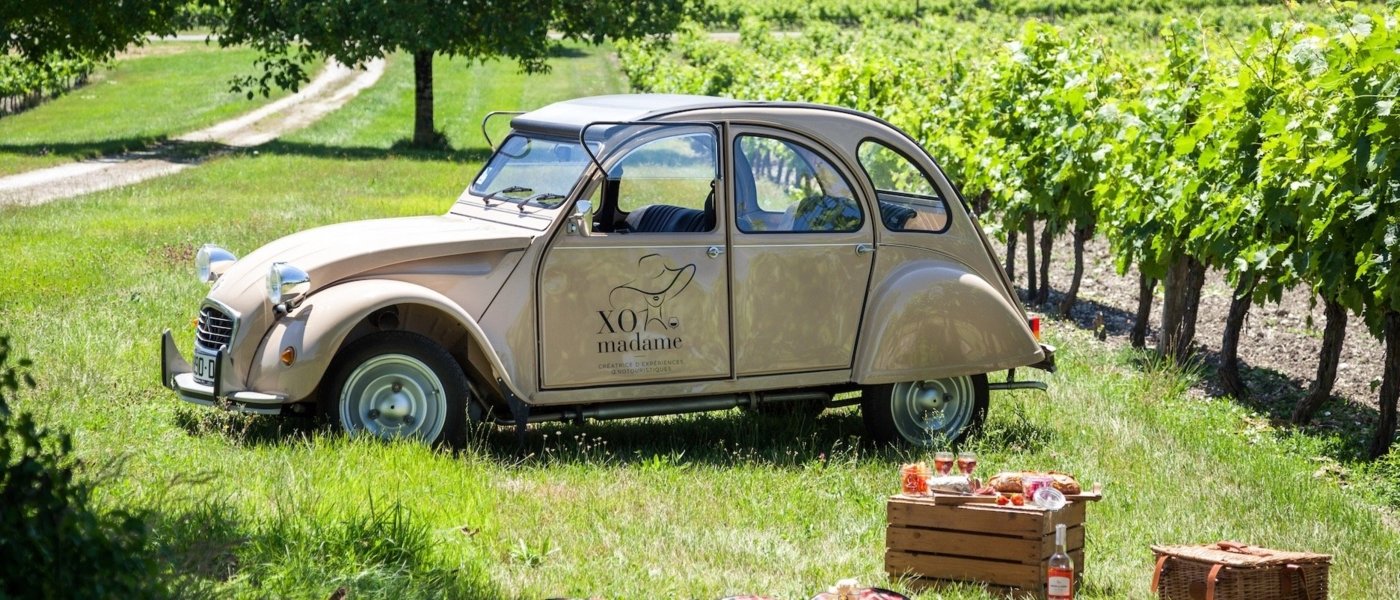 Cognac vintage car tour - XO madame